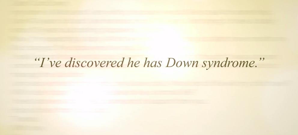 Publicité Down Syndrome Mail